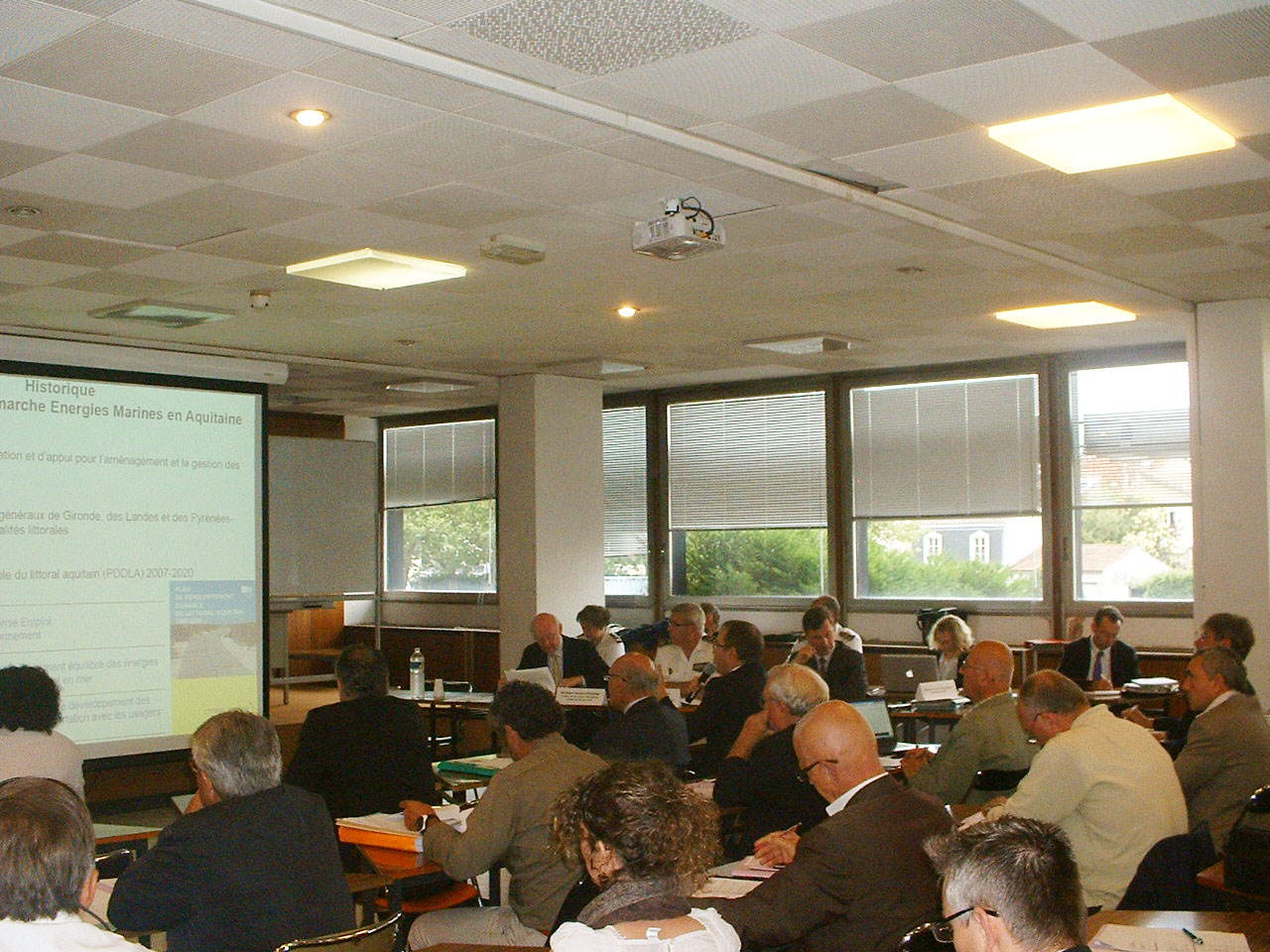 Conseil maritime de la façade Sud-Atlantique du 10 juillet 2012
