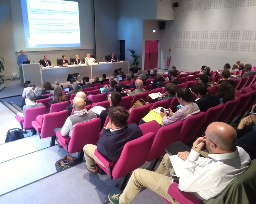 Seizième réunion du conseil maritime de la façade Sud-Atlantique le mardi 28 mai 2019 à l’espace Condorcet à Pessac. 