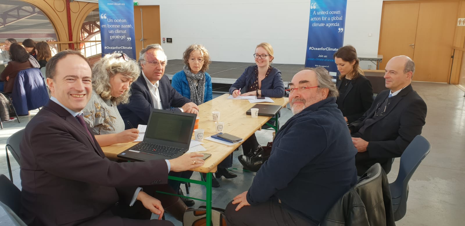 La plate-forme Océan et Climat les 16 et 17 janvier 2019 à Bordeaux.