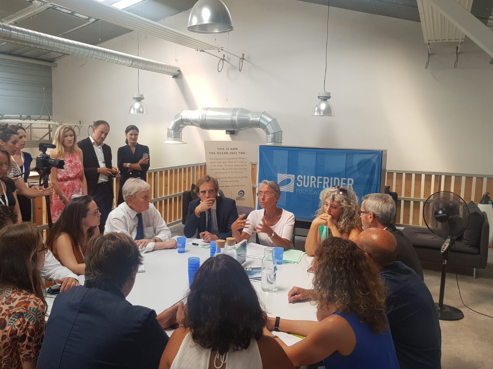 Table ronde animée par Elisabeth Borne.