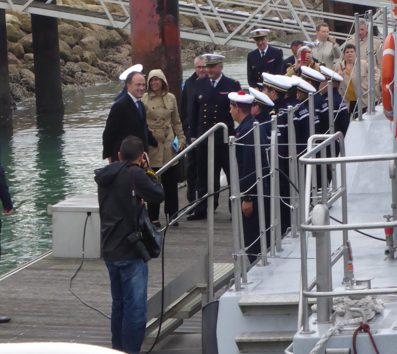 Visite du GPM de La Rochelle.