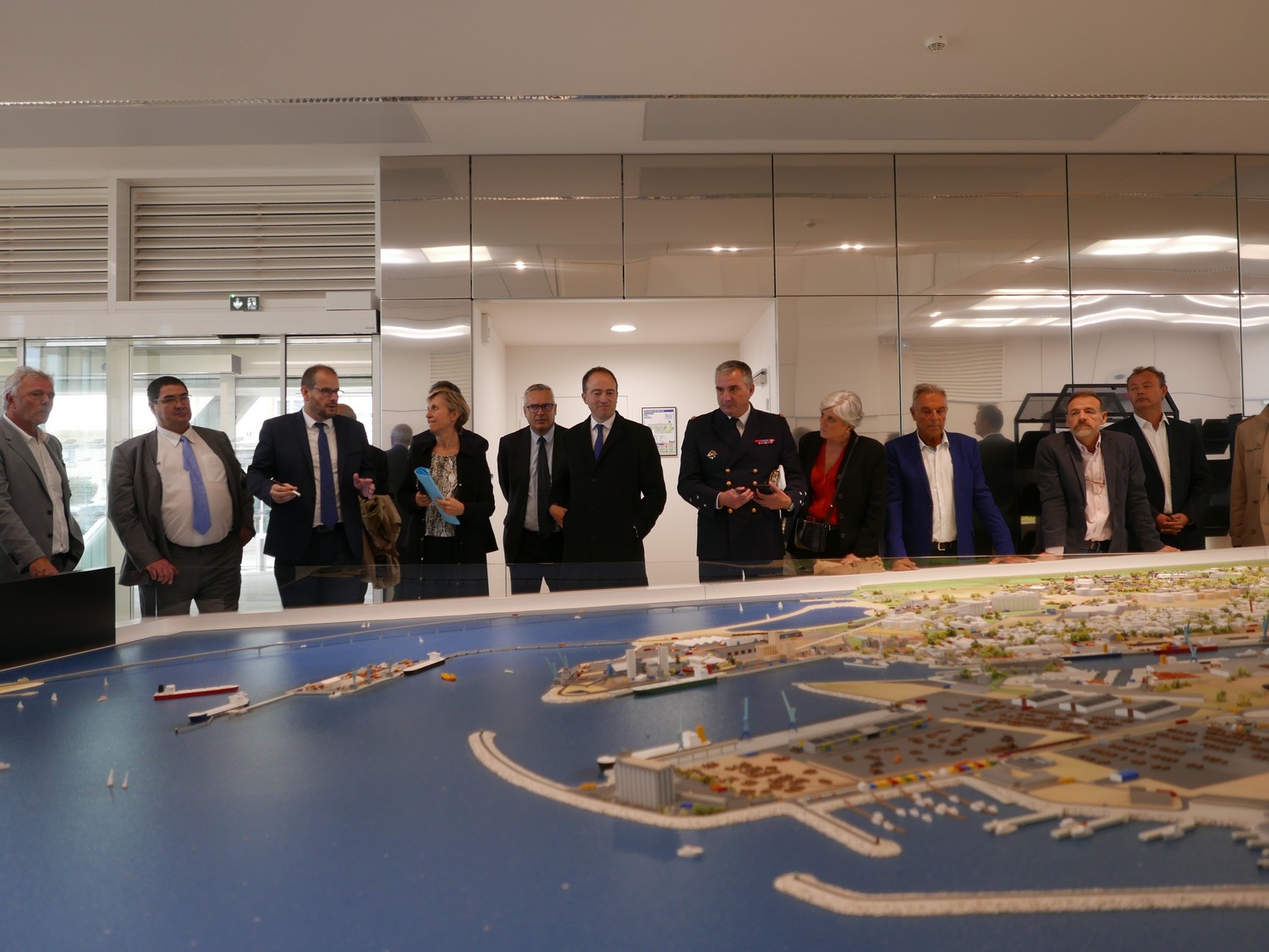 Visite du GPM de La Rochelle. Visite du GPM de La Rochelle.